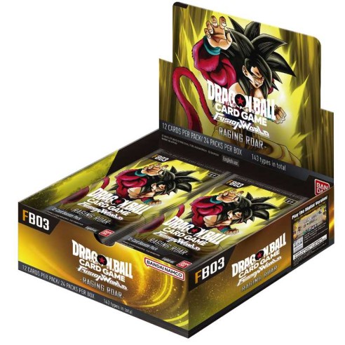 Dragon Ball Super Card Game Fusion World Booster Box Raging Roar FB03 (ENG)