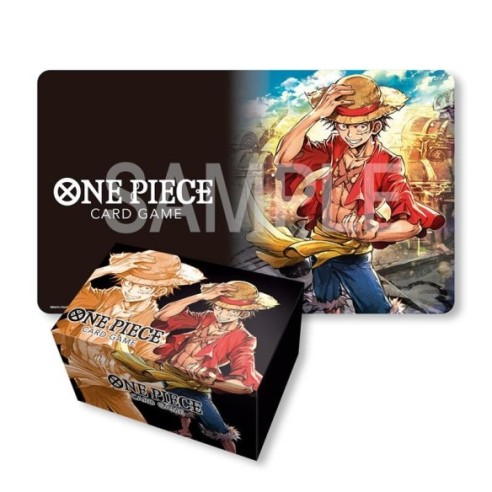 One Piece Playmat and Storage Box Set Monkey D Luffy (ENG)