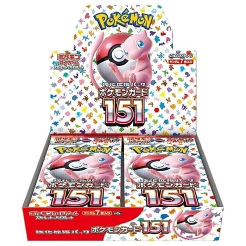 Pokemon 151 Display 20 Buste (JAP)