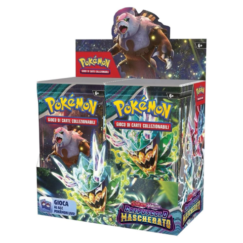 Pokemon Scarlatto e Violetto Crepuscolo Mascherato Box 36 Buste (ITA)