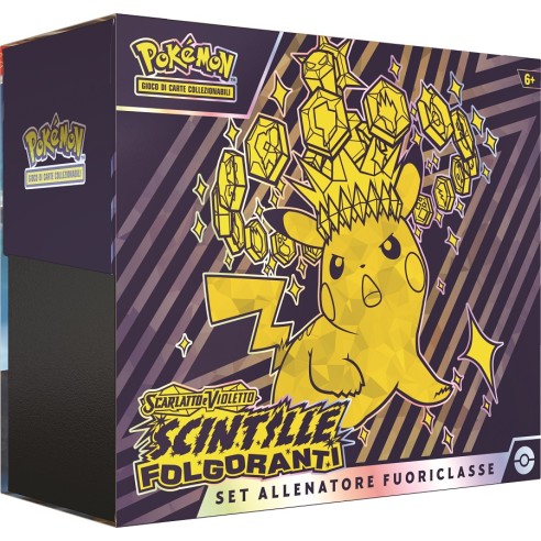 Pokémon Set Allenatore Fuoriclasse Scarlatto e Violetto Scintille Folgoranti (ITA)