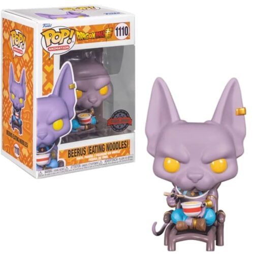 Funko Pop Dragon Ball Super Beerus (Eating noodles) 1110