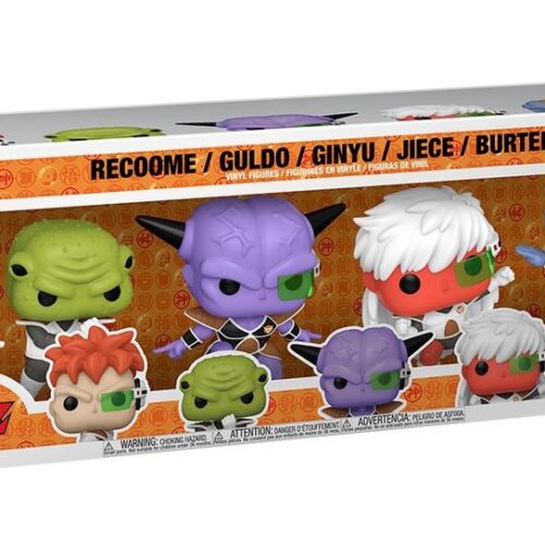 Funko Pop Recoome-Guldo-Ginyu-Jiece-Burter Dragon Ball Z Special Edition 5 Pack