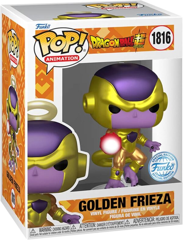 Funko Pop Dragon Ball Super Golden Frieza 1816
