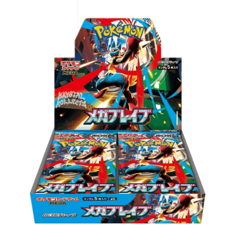 Pokemon Mega Brave Display 30 Buste (JAP)