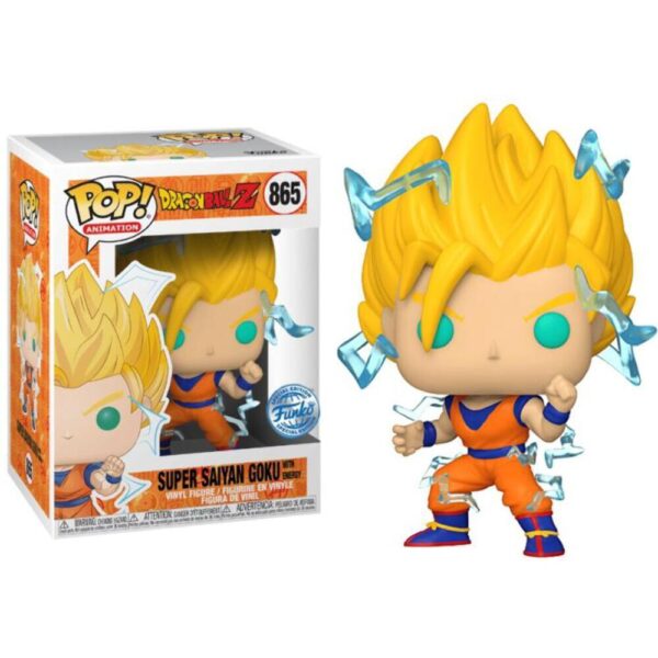 Funko Pop Dragon Ball Z Super Saiyan Goku with energy 865