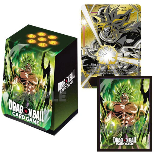 Dragon Ball Super Fusion World Official Cardcase and Card Sleeve Set 04 Broly (ENG)