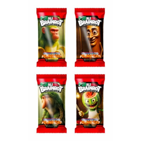 Italian Brainrot -Universo Psichedelico - Display 24 Bustine