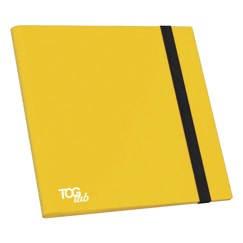 TcgLab - Raccoglitore a 12 Tasche (480 carte) - Colore Giallo