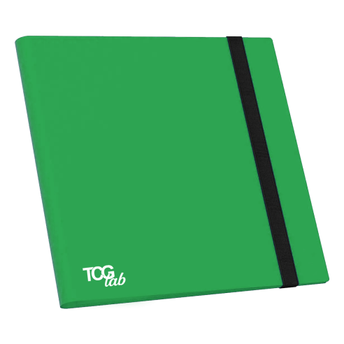 TcgLab - Raccoglitore a 12 Tasche (480 carte) - Colore Verde