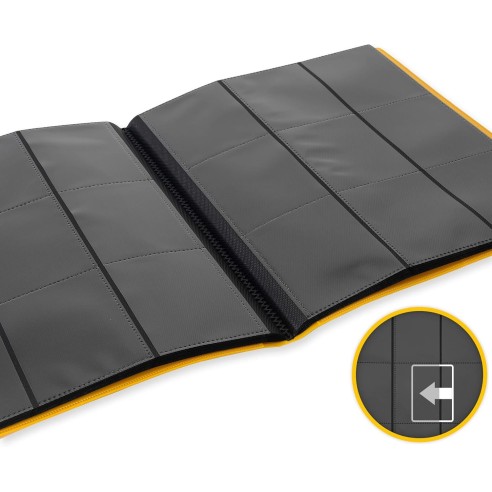 TcgLab - Raccoglitore a 9 Tasche (360 carte) - Colore Bianco